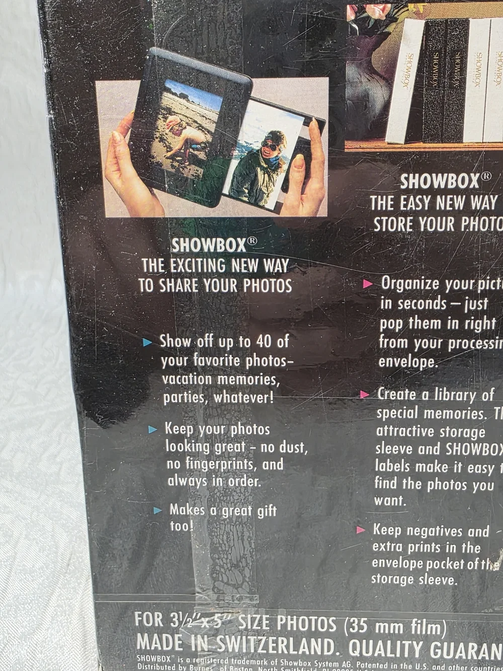 Vintage 1991 Burnes SHOWBOX Photo Viewer 3 1/2